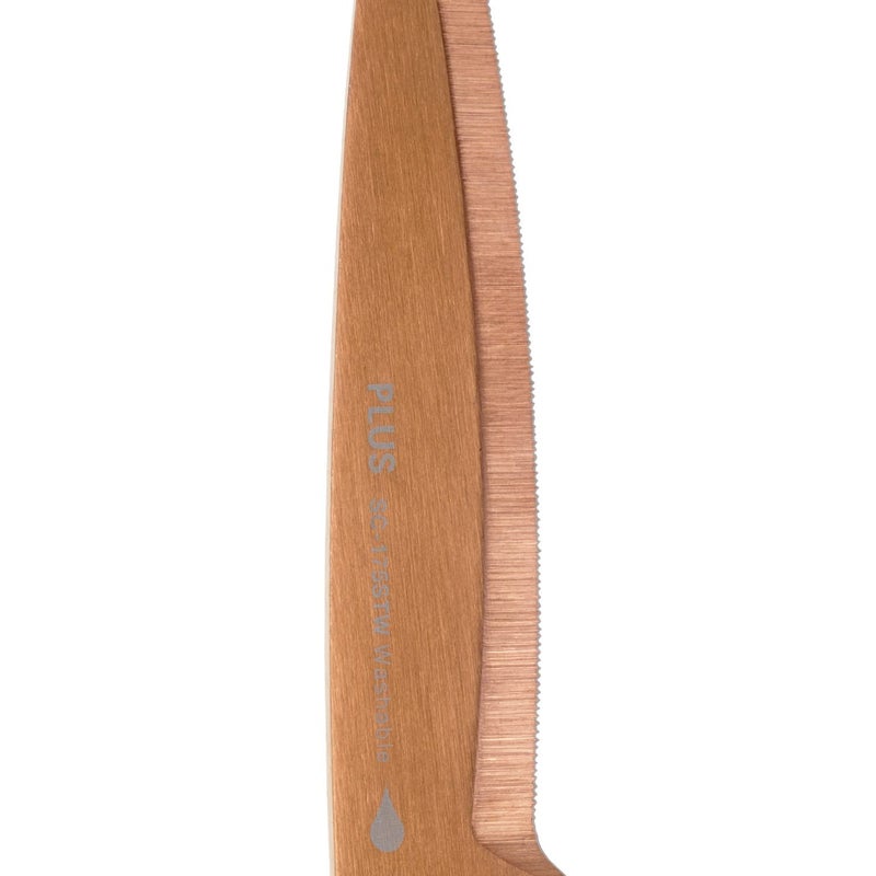 Plus Fit Cut Curve Titanium Scissors with Micro-Serrated Blade, Green, 34555 - Image 3